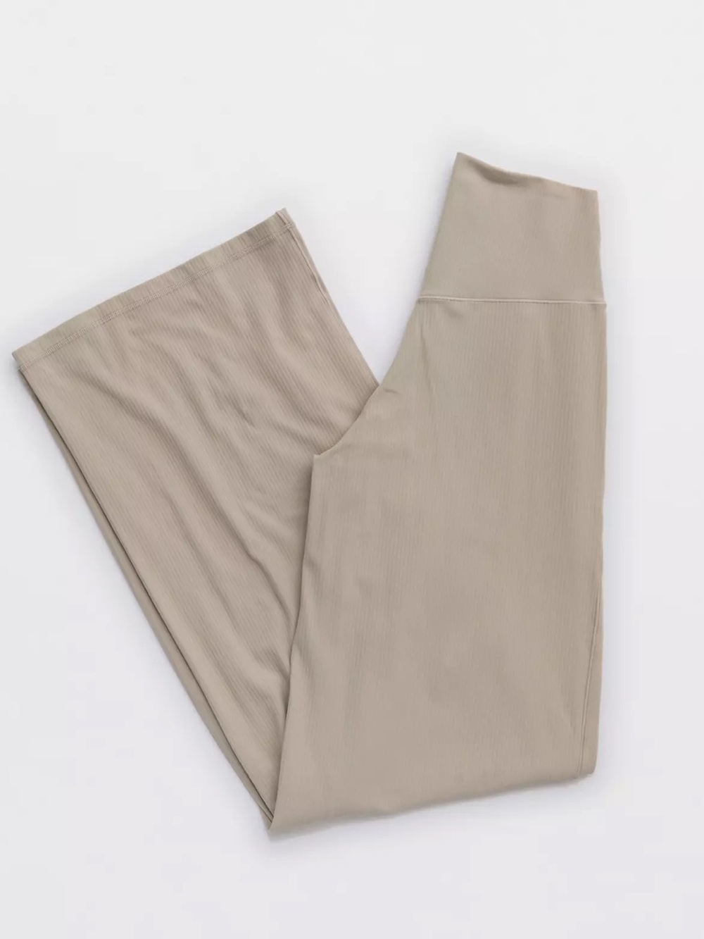 Brand New OFFLINE By Aerie Real Me XTRA Ribbed High Waisted Trouser - Picture 3 of 7